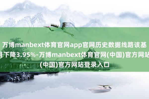 万博manbext体育官网app官网历史数据线路该基金近1个月下降3.95%-万博manbext体育官网(中国)官方网站登录入口